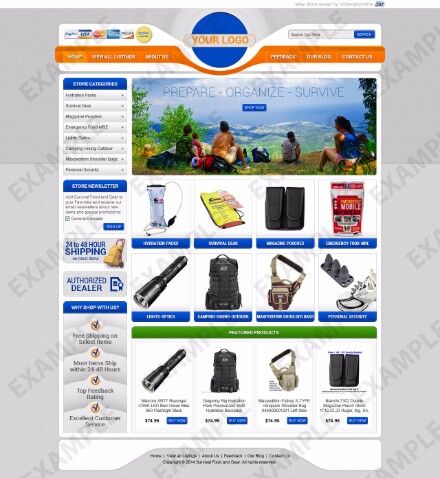 Template / Vorlage | Desktop- und Mobilgeräte | HTML Editor